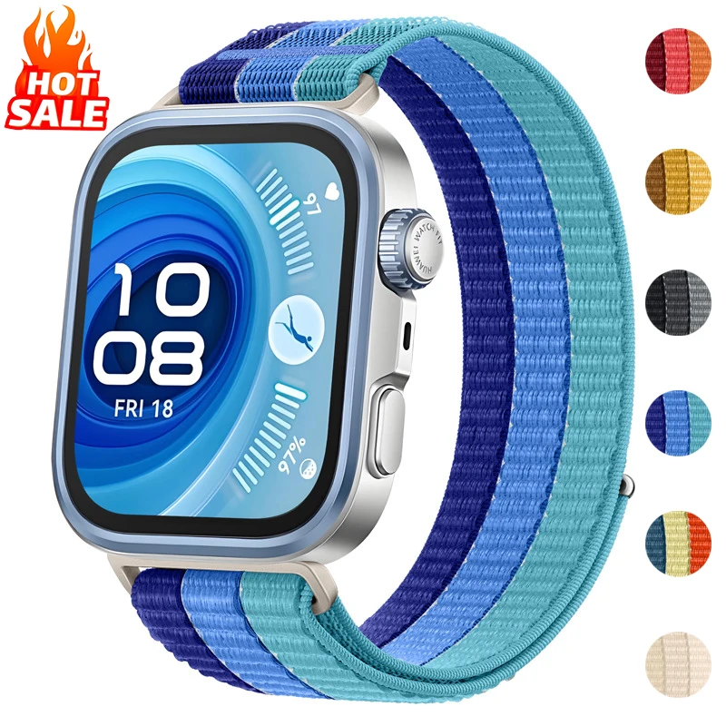 Sports Nylon Woven Loop Replacement Wristband Bracelet