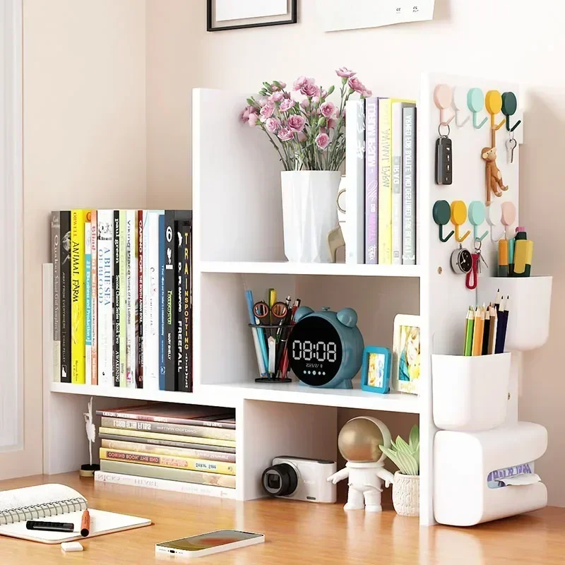 Modular Office Magazine Holder Desk Organizer Mini Small Book Bookcase Children Porte Revue Bois Furniture Bookcase