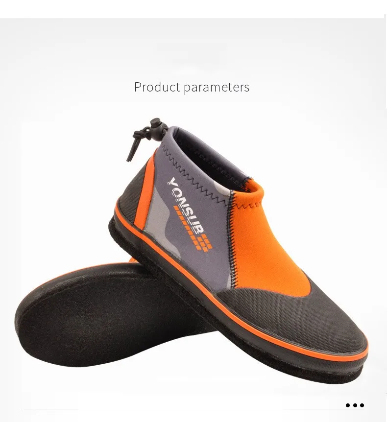 Description Picture 6 of item3MM Scuba Outdoor Water Sports Spearfishing Kayaking Diving Shoes Neoprene Snorkeling Fishing Beach Surfing Wading Swim Shoes
