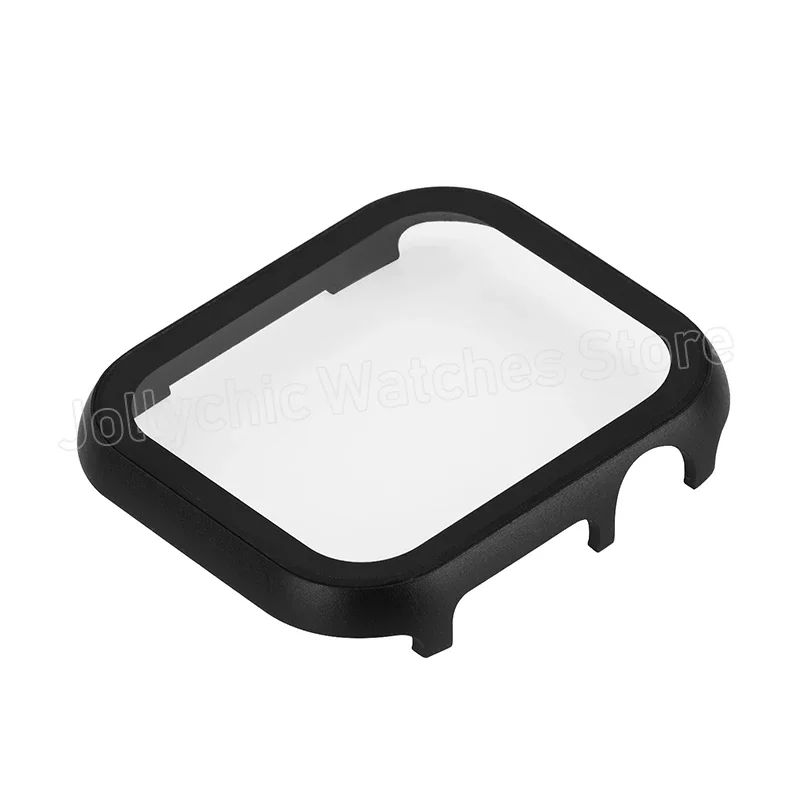 Premium Aluminum & Tempered Glass Protective iWatch Cover