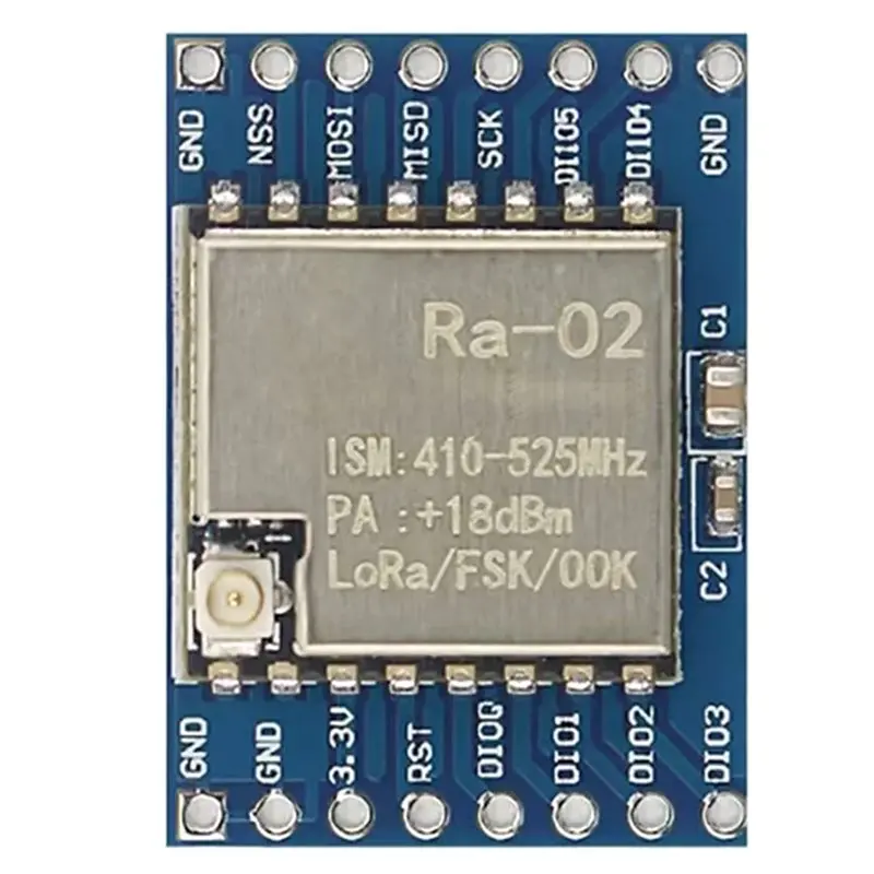 Electronexus-SX1278 Lora 모듈, 433M 10KM 무선 전송 소켓, 스마트 홈 DIY 키트, Ai-Thinker Ra-02 스프레드 스펙트럼용