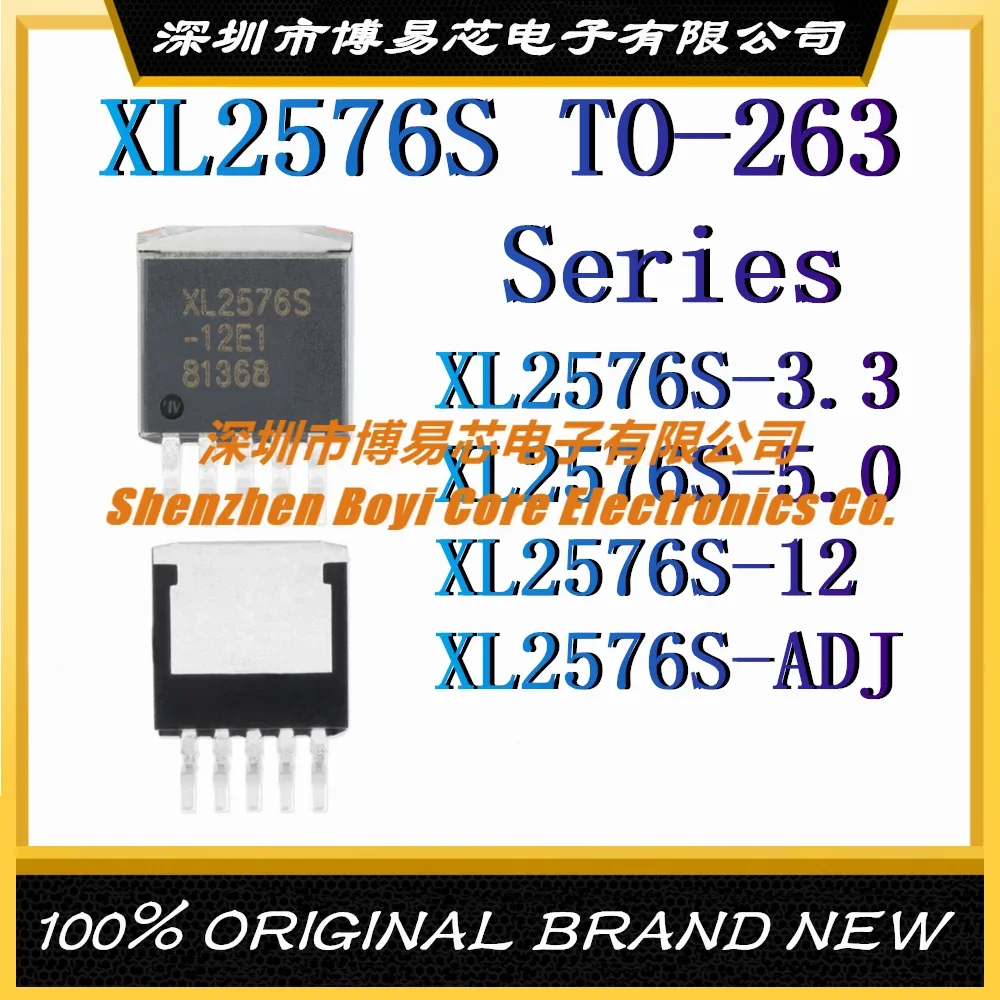 

XL2576S-3.3E1 XL2576S-5.0E1 XL2576S-12E1 XL2576S-ADJE1 New original step-down power chip TO-263