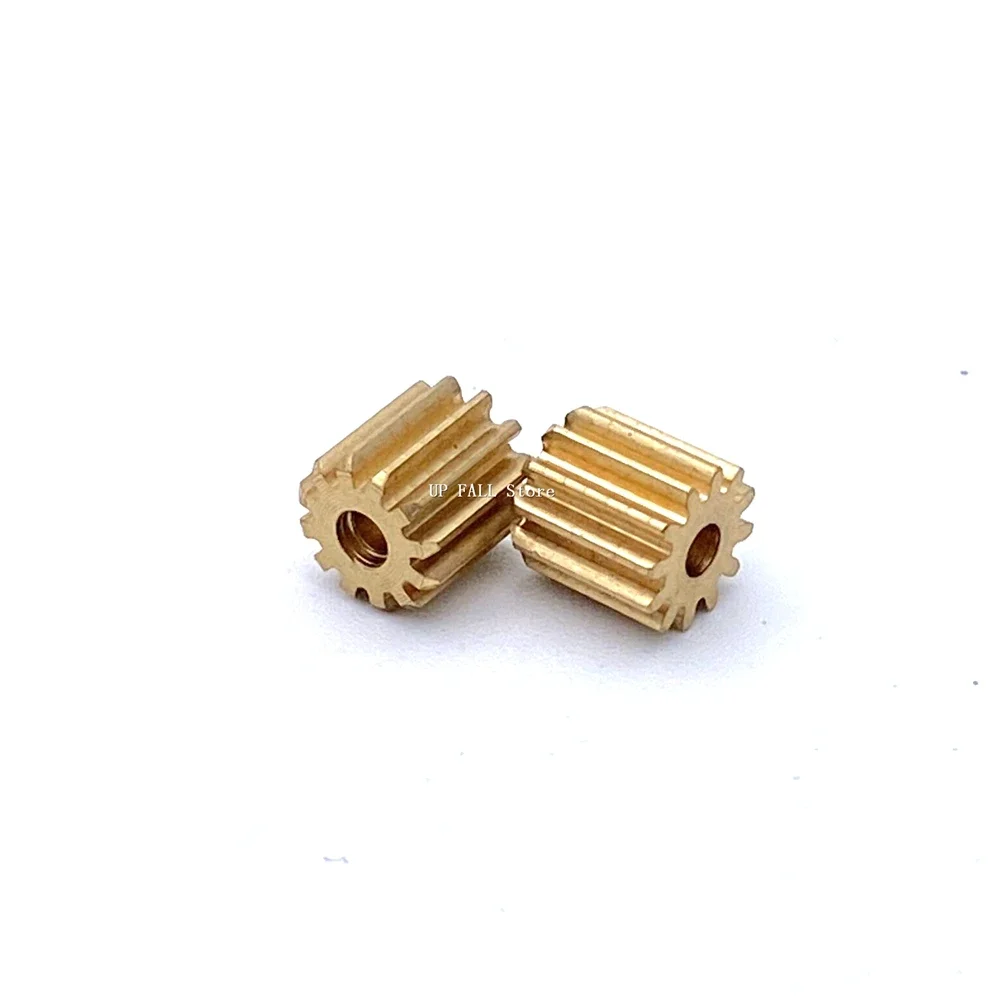 7mm Diameter 0.5M 12T 2.3mm Copper Gear High Precision GOOD Parts