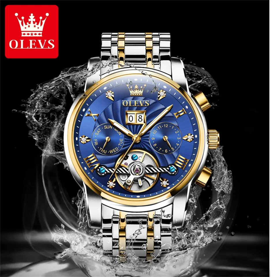 Olevs 6638 Orologio di Alta Qualità Completamente ... - Alibaba