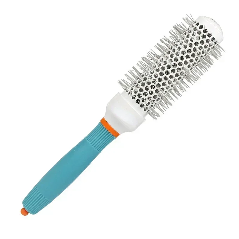 Professional Salon Round Hair Styling Brush - Blue