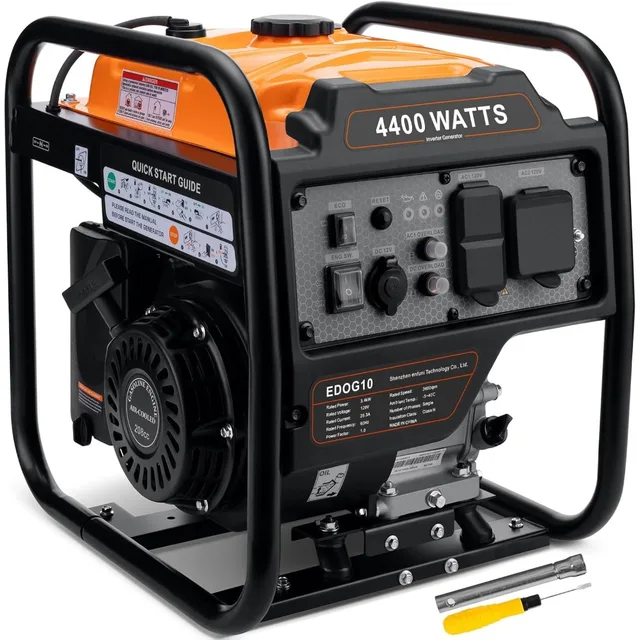 4400 Watts Gas Powered Inverter Generator – Open Frame, RV Ready, EPA Compliant 2