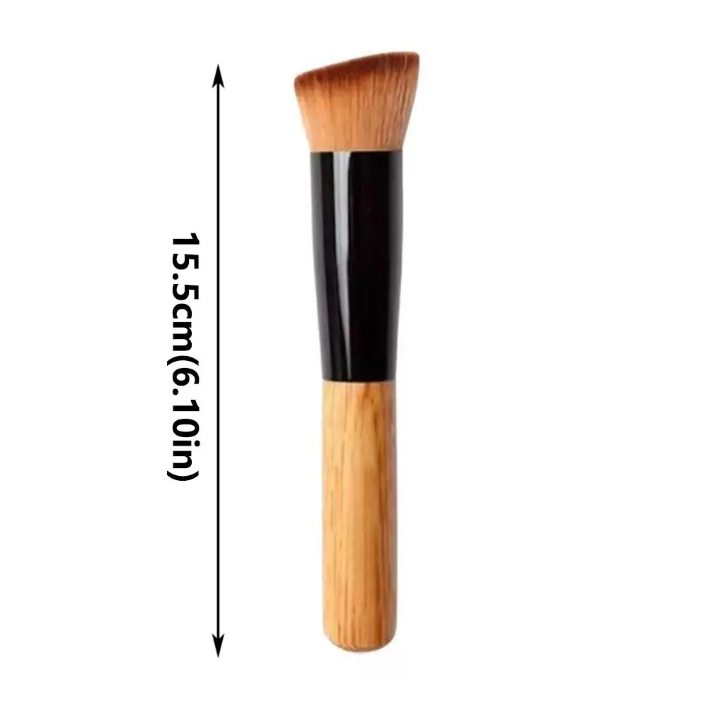 Portable Angled Makeup Brushes Flat Top Multifunctional Foundation Brush Soft Professional Cosmetic Makeup Tool