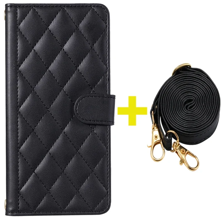 Crossbody Leather Wallet Phone Case