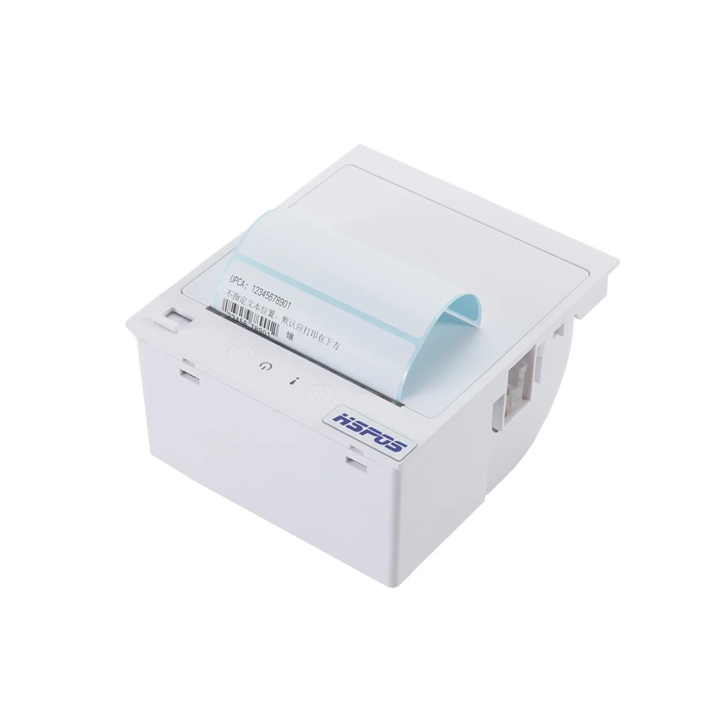 HS-QR73 Android 3 inch Barcode Label Receipt Panel printer with cutter for self-service retail equipment