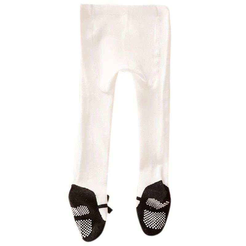 0-12M/12-24M/24-36M Anti Skid 0-3 Yrs Baby Girls Tights Newborn Cotton Bow Non-slip Toddler Girls Infant Leggings for Spring