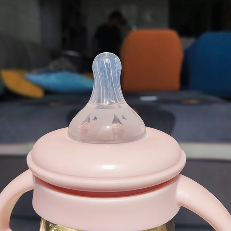 300ml 3 Nipples Baby Feeding Bottle Kids Cup PP Water Bottle With Straw Sippy Children Training Cute Drinking Newborn water bottle milk bottle feeding bottle glass milk bottle baby feeding utensils