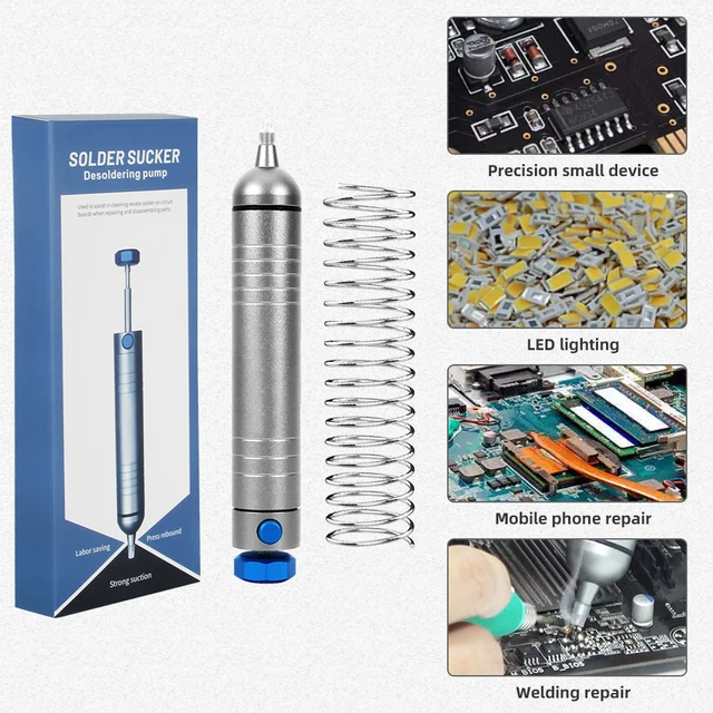 شفاط قصدير K-331 معدني (ألومنيوم) قوي الشفط 6