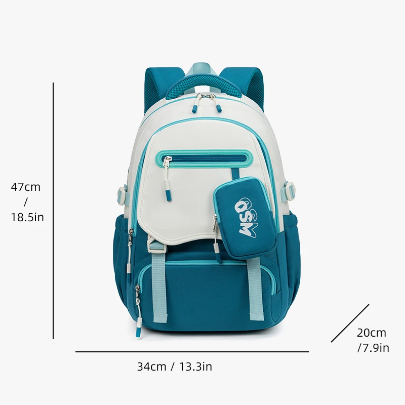 Schoolbags for Primary School Girls in Grades 3-6 Female High-Looking Junior High School Students Korean Style Backpacks