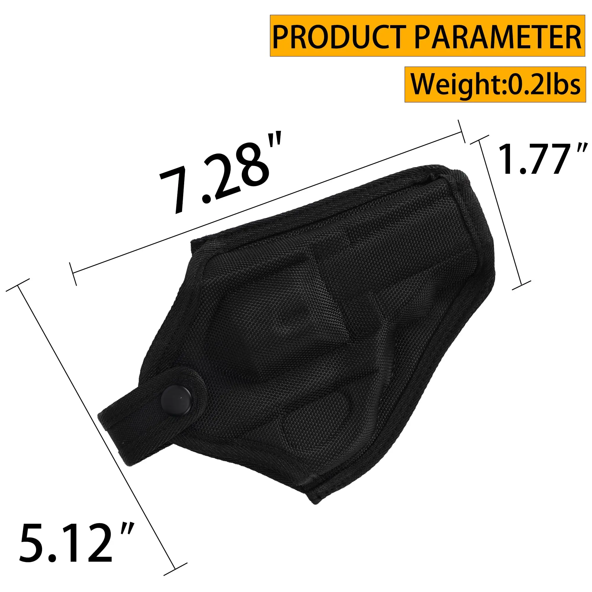 Tactical Universal Revolver Holster,Oxford Holster,Widen Enlarge Quick Pull Concealed Carry for Hunting Accessories