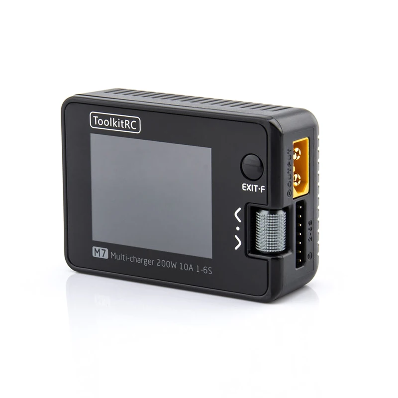 ツールキットrc m7,200w,リチウム電池10a,充電器付き残高1-6s