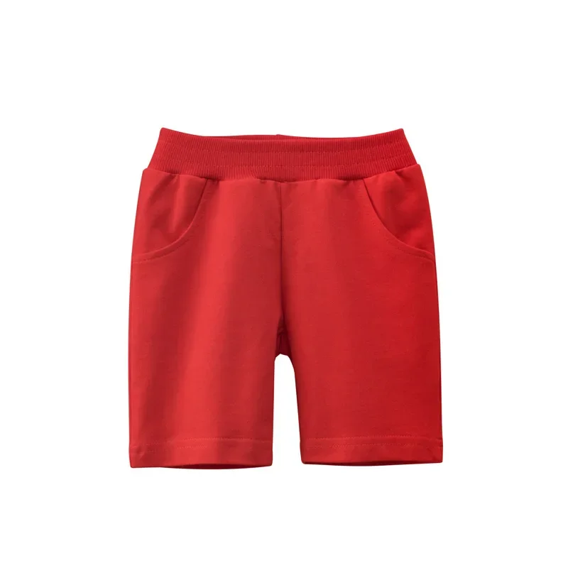 Kids shorts Children Summer Cotton Solid Elastic Waist Beach for Boys Girls Sports Pants Toddler Panties 9Y