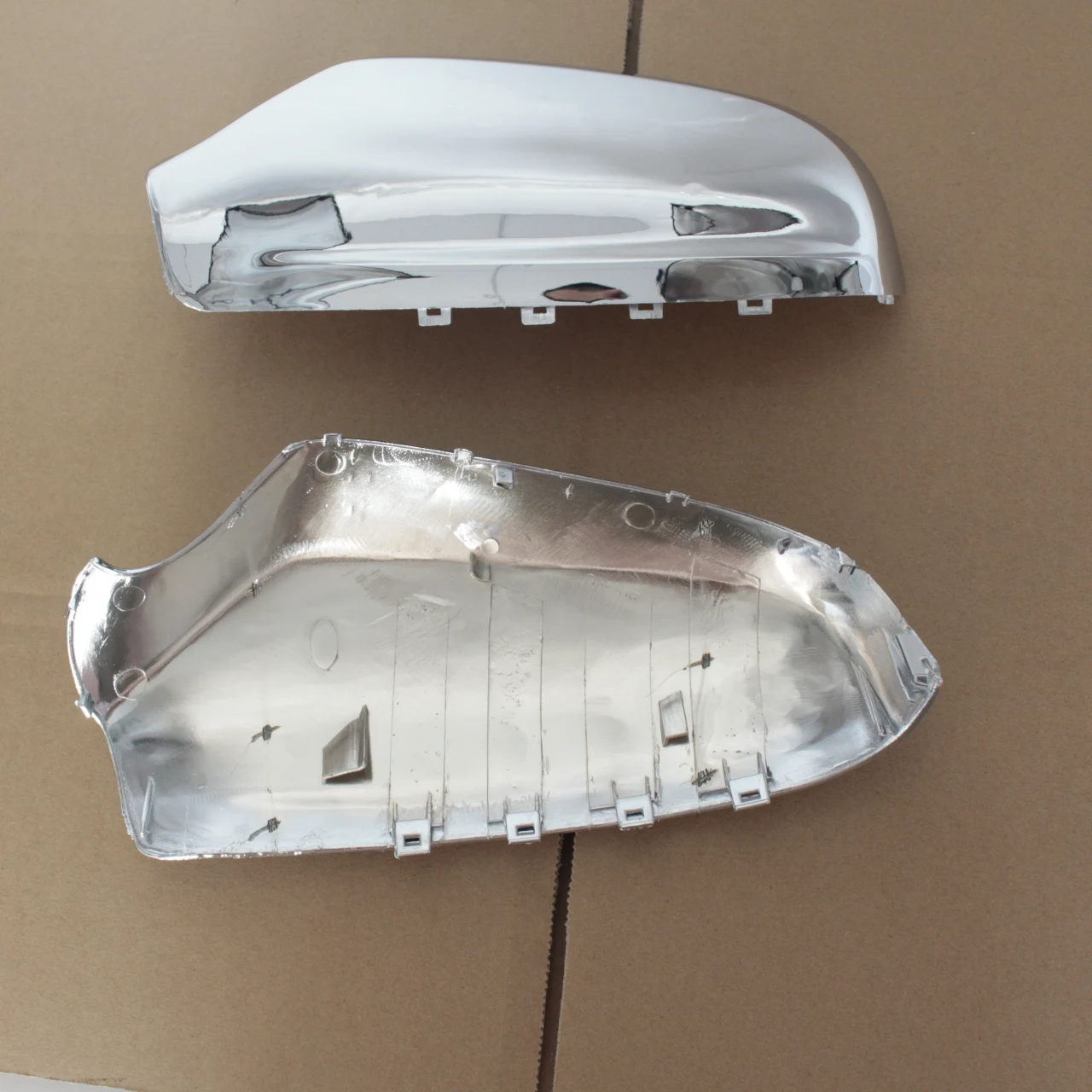 Opel Vauxhall Astra H 2004-2009 Chrome 용 자동차 도어 사이드 윙 미러 커버 교체