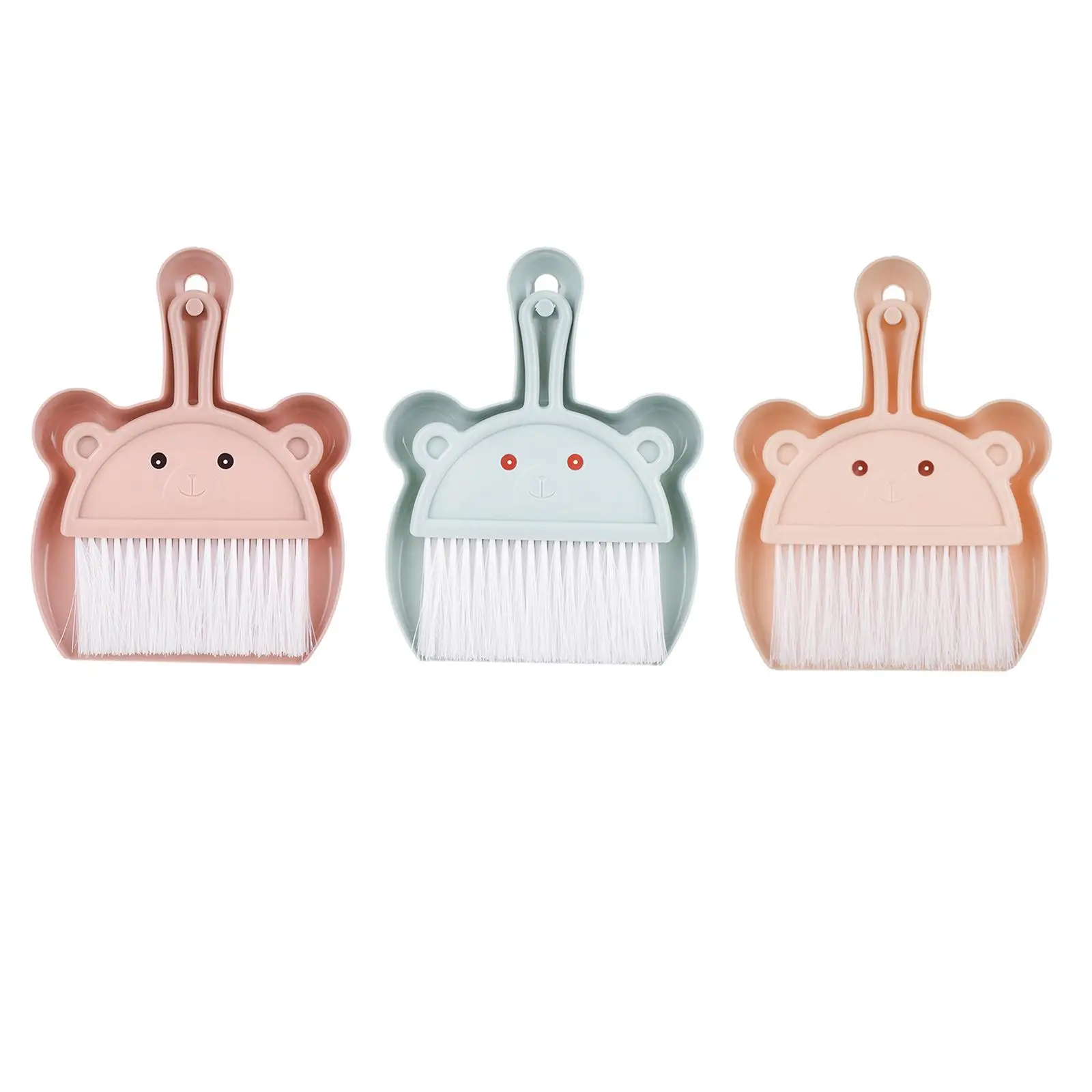 

Small Broom and Dustpan Set Early Learning Educational Adorable Bear Theme Little Housekeeping Helper Set for Preschool Age 3-6