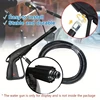 High Pressure Washer Hose with Steel Wire Braid, 314.96/560.55 inch Quick Connect and Release Water Hose Tube, M22/M14*1.5, Comp 5