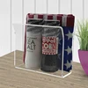 Acrylic Cocktail Napkin Holder, Clear U-Shape Tissue Dispenser Stand For Napkin Kitchen Dining Restaurant Table Decor 3