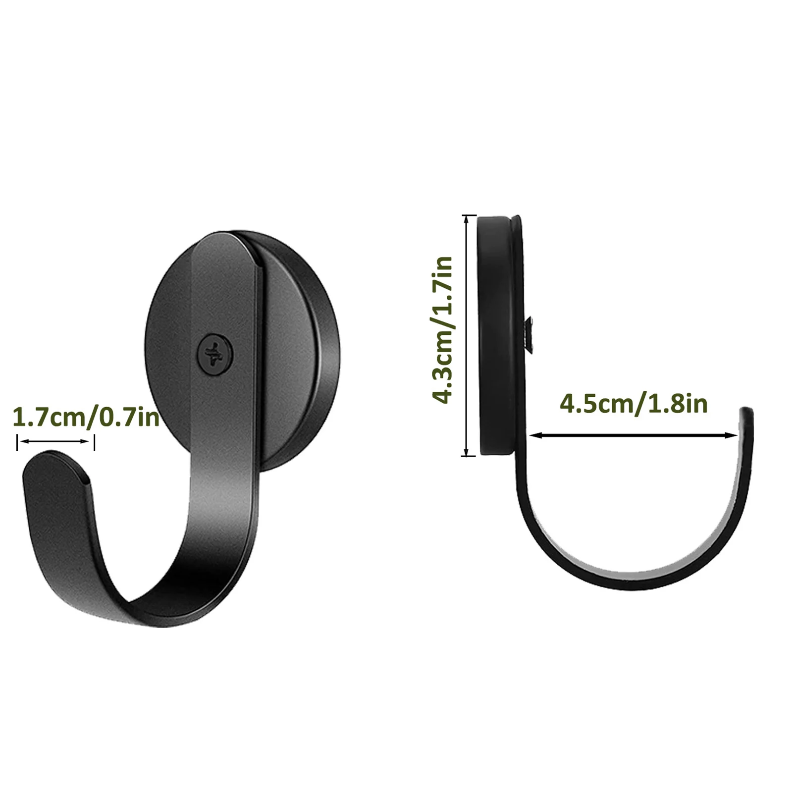 Heavy Duty Strong Magnetic Towel Hook Bathroom Kitchen Kitchen Utensil Hanger Fridge Front Hooks 1/2/4pcs 6
