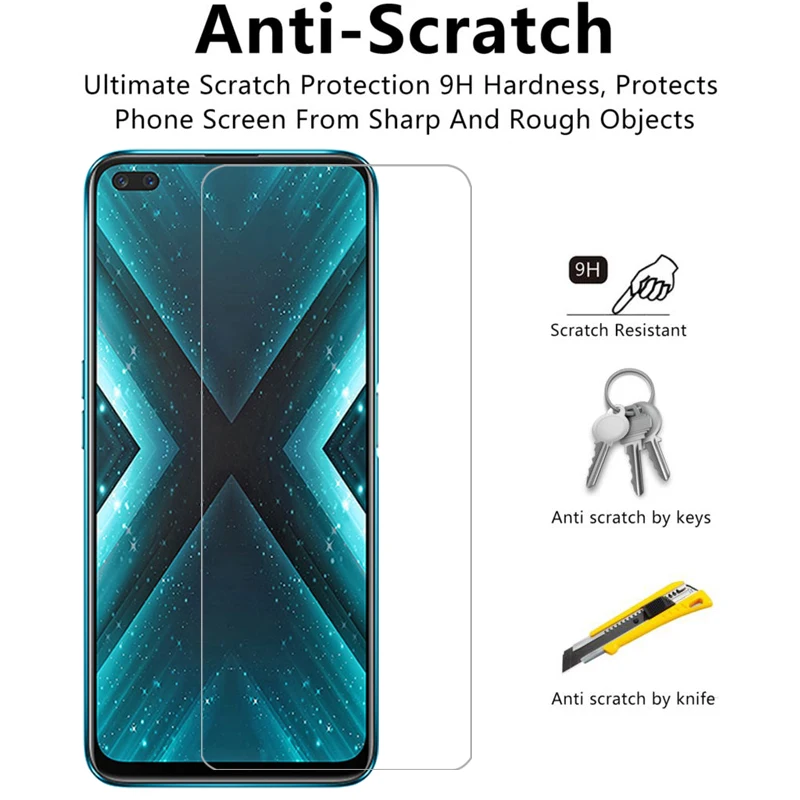 Фото Чехол для телефона для realme x3 superzoom закаленное стекло на realmex3 x 3 3x задняя крышка с супер зумом 360 realmi relme real me reali reame №5