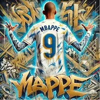New 24-25 Summer Tee Jersey The Bernabeu Stadium CHATGPT Intelligent Design Edition Special Mbappe 9 Soccer Jersey Oversized Tee 2