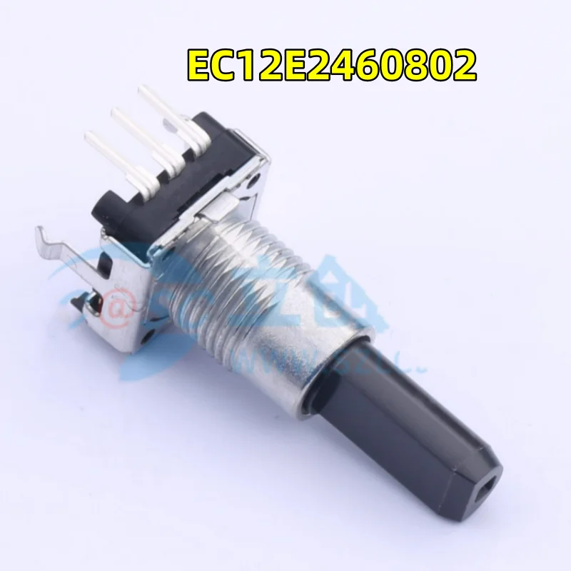 5 PCS / LOT Japan ALPS EC12E2460802 encoder has no location number 24 pulse number axis length 30MM 10pcs encoder ec11 30 point 15 pulse 15 5 half axis car mounted dvd navigation volume switch