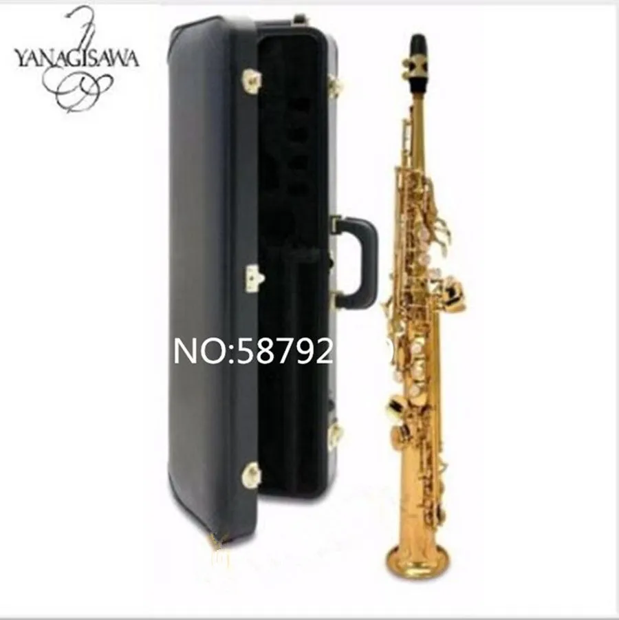 Soprano saxophone Straight S901 B Flat Soprano sax Musical Instrument With Case saxophone musical instrument