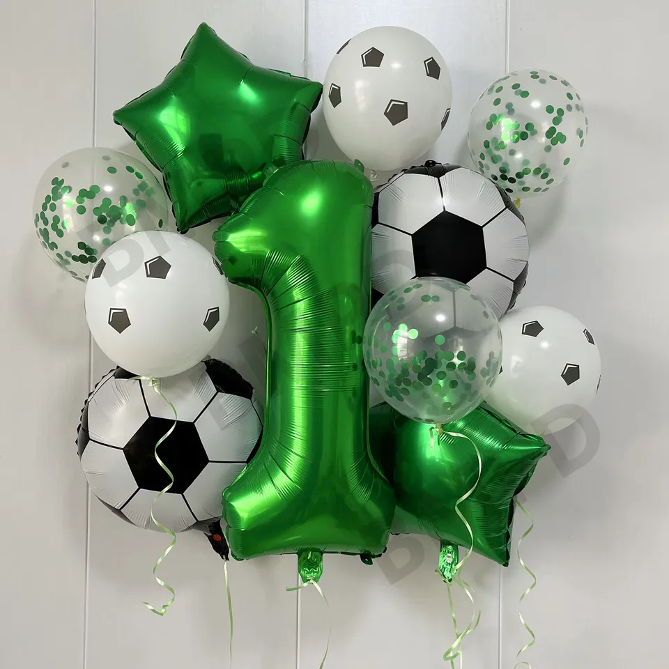 14-Piece Foil Balloon Set - Christening, Wedding, Anniversary & Birthday Party Decor