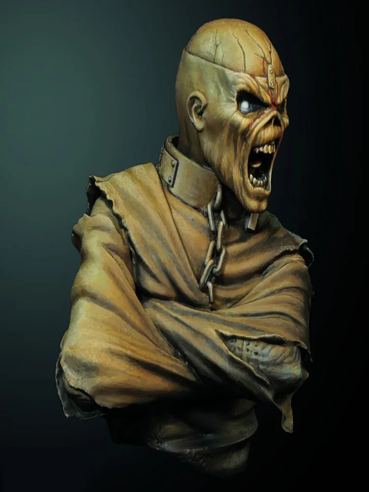 Unmontierter 1/12 Fantasy-Mann Piece of Mind Büste Miniaturmodellbausatz aus Kunstharz, unbemalt
