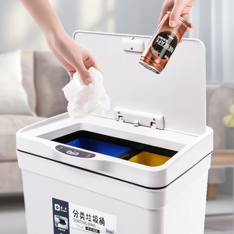 페달 확장 뚜껑이 달린 주방 욕실 화장실 거실 냄새 없는 변기 쓰레기통, 침실 화장실 Cubo Basura 청소 도구