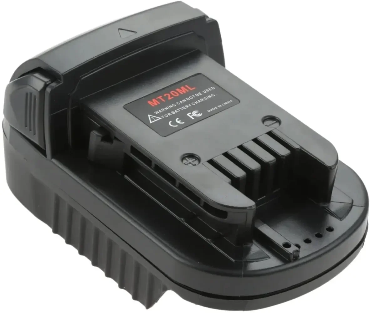  LaiPuDuo MT20ML Adapter for Makita 18V Li-ion Battery BL1830  BL1860 BL1815 Convert to for Milwaukee M18 Lithium Battery : Tools & Home  Improvement