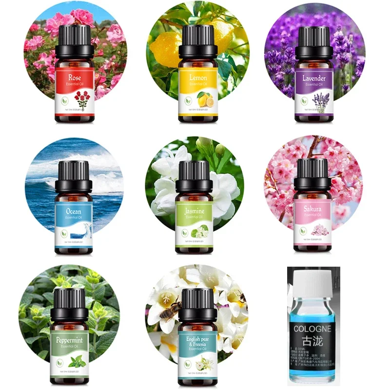 Aromatherapy Plant-Based Fragrance Oil for Humidifiers and Diffusers