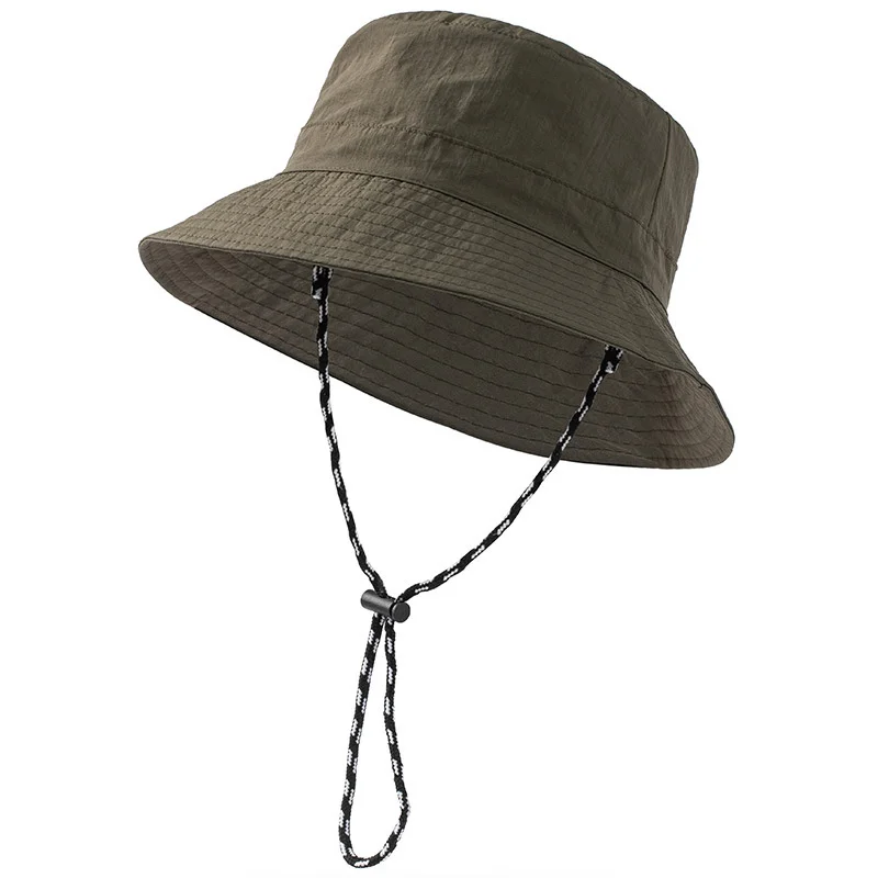 2023 Male Outdoors Boonie Hat Adult Sun Cap Lady Beach Bucket Hat Man