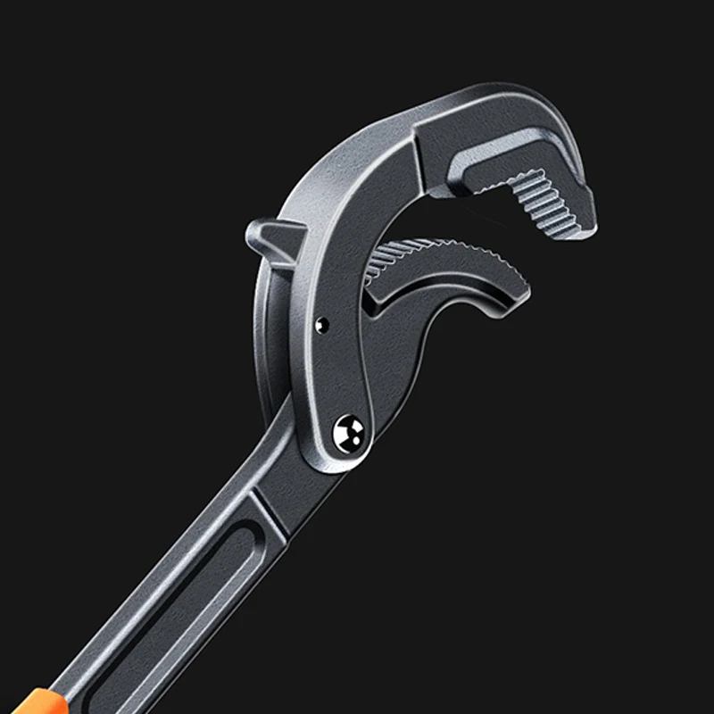 AIRAJ Wrench High Carbon Steel Multi Functional Adjustable Self Locking Ratchet Open End Wrench Manual Repair Tool 5