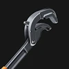 AIRAJ Wrench High Carbon Steel Multi Functional Adjustable Self Locking Ratchet Open End Wrench Manual Repair Tool 5