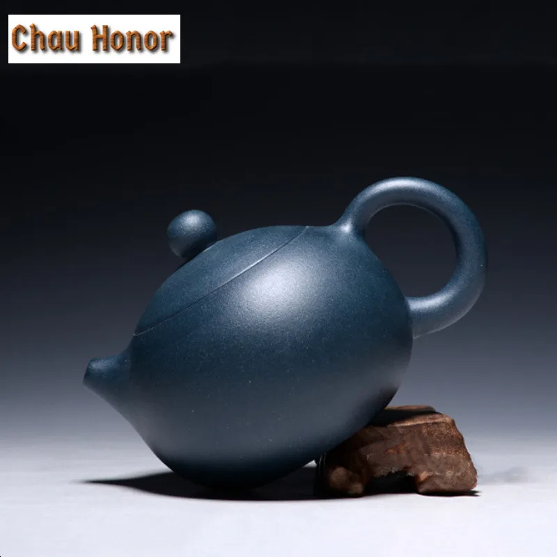 180ml Yixing Famous Purple Clay Teapots Ball Hole Filter Xishi Tea Pot Beauty Kettle Ore Handmade Zisha Tea Set Exquisite Gifts