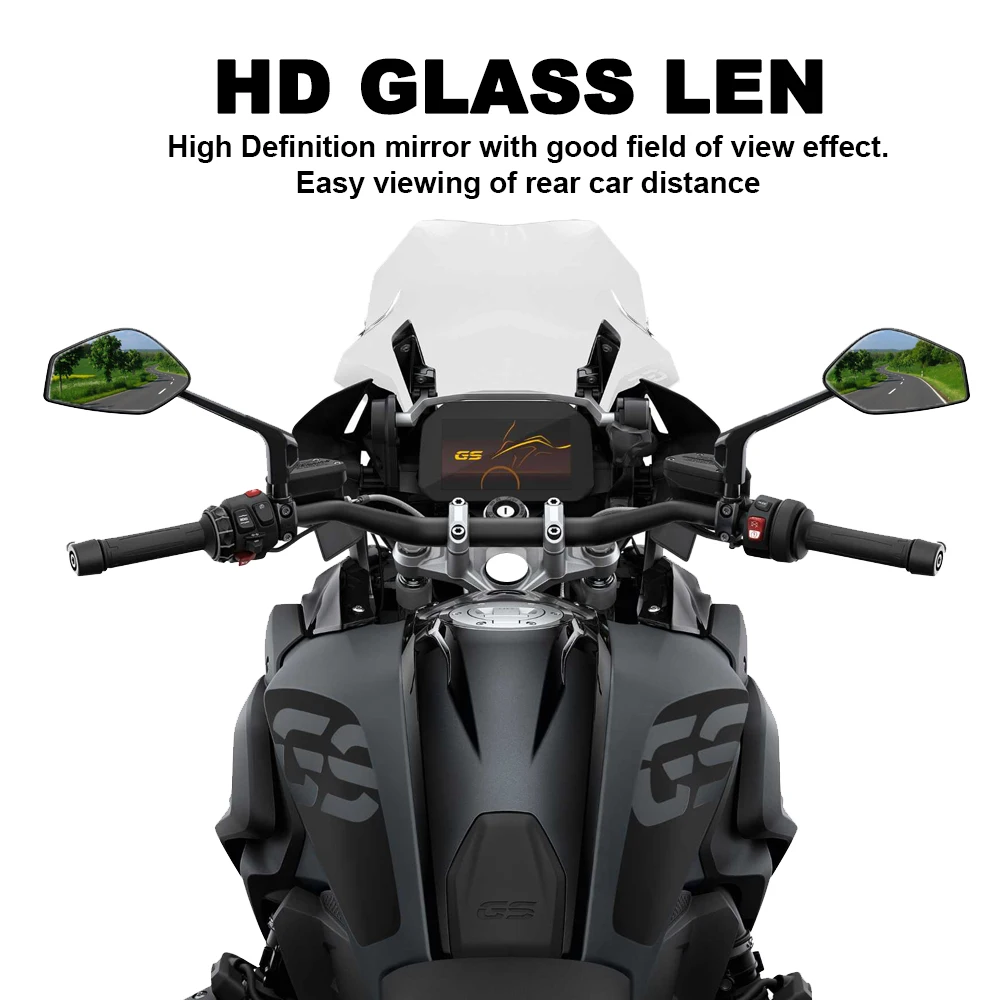 R1200GS Aluminum Rearview Mirrors For BMW F900XR R1250GS