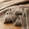DjzDsm Men's 100% Cashmere Sweater Half High Collar Top Zipper Decorative Knitted Sweater Cashmere Sweater Autumn/Winter 5