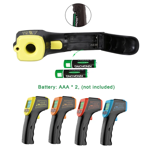 -50 ~ 600 ℃ / -58 1112 ℉ Gm320S Nem Érintkezés Nélküli Ipari Magas Hőmérsékletű Pisztoly Lcd Lézer-Mutató Infravörös Hőmérő - Image 6