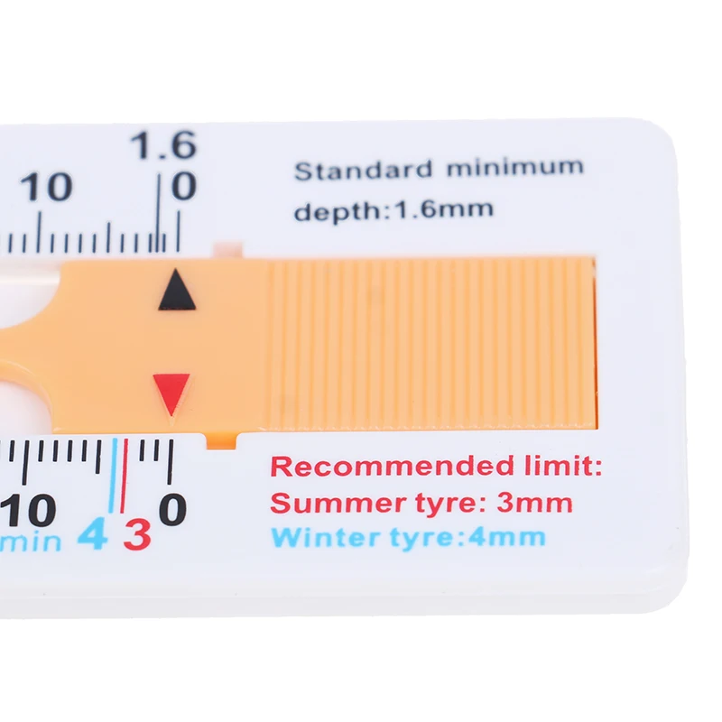 0-20MMAuto Tyre Tread Depth Gauge Caliper Car Tyre Tread Depth Depthometer Gauge CaliperTire Wheel Measure Tools 1PC tyre tread depth gauge
