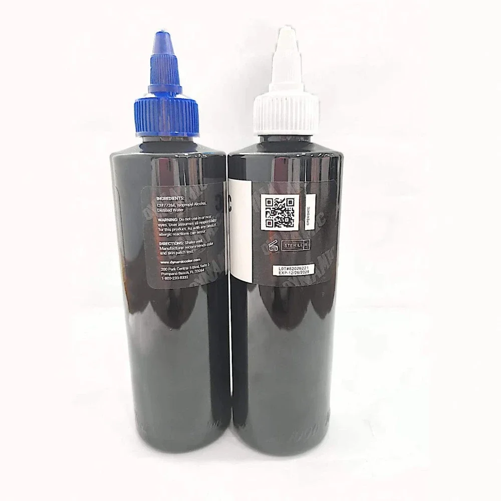 8oz Quality Triple Black Pigment Tattoo Ink Pigment 240ml Tattoo Body Color Drawing Teng Black Materia