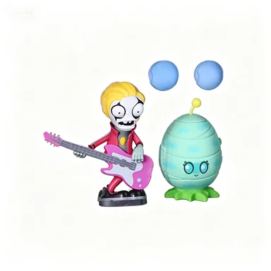 Plants vs. Zombies Electric Peashooter Toy - Fun Silicone Game Figure Collection