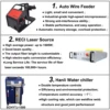 1500W Fiber Laser Welding Machine 4 IN 1 Laser Welding Cutting Cleaning Soldering Machine Reci Handheld Laser Welder for Metal 4