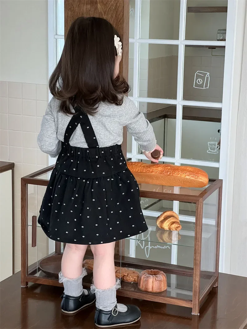 Autumn Baby Girls Thin Loose Cotton Undershirts