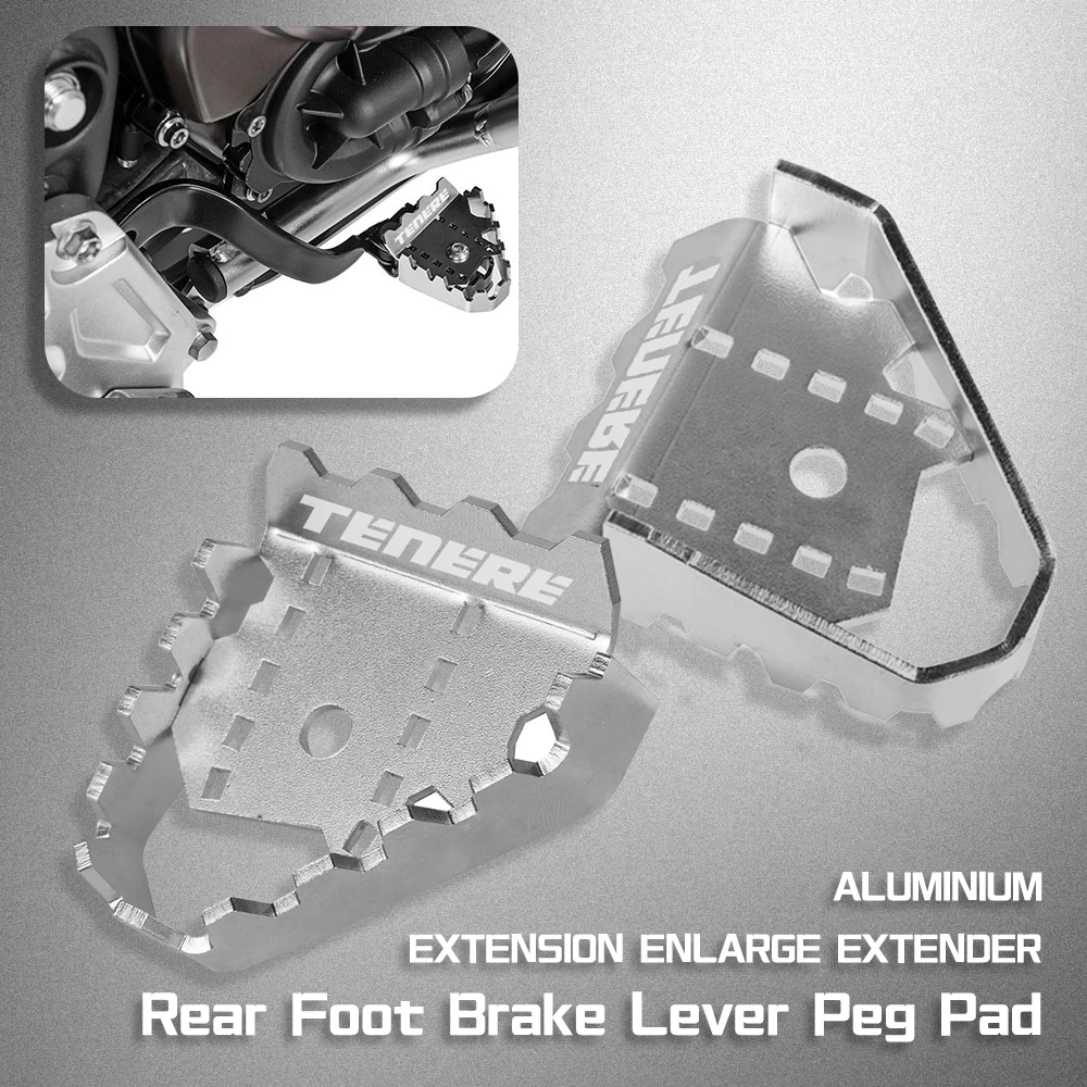 Plaque d'extension de pédale de levier de ein, pour Yamaha Tenere 700 Tenere700 XTZ 700 XTZ700 2019 – 2023, Tenere 700 World Raid Rally 2022 2023  201355758