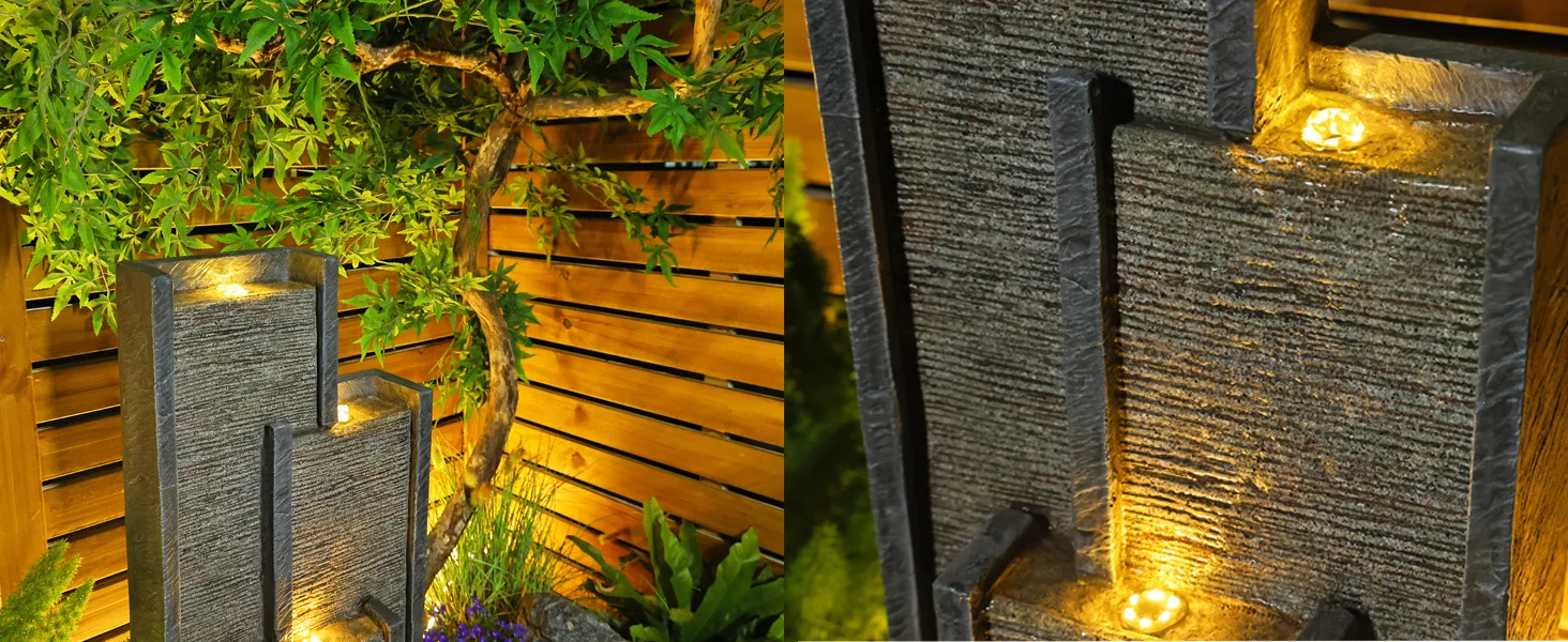 Modern Waterfall Fountains