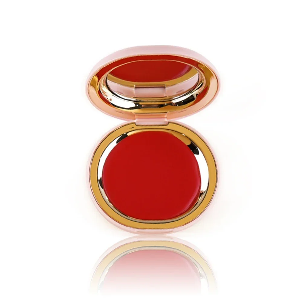 Private Label Blusher Cream 4g Custom Bulk 5-color Monochrome Lip and Cheek Color Multi-purpose Pigment Cute Pink Box Makeup 5