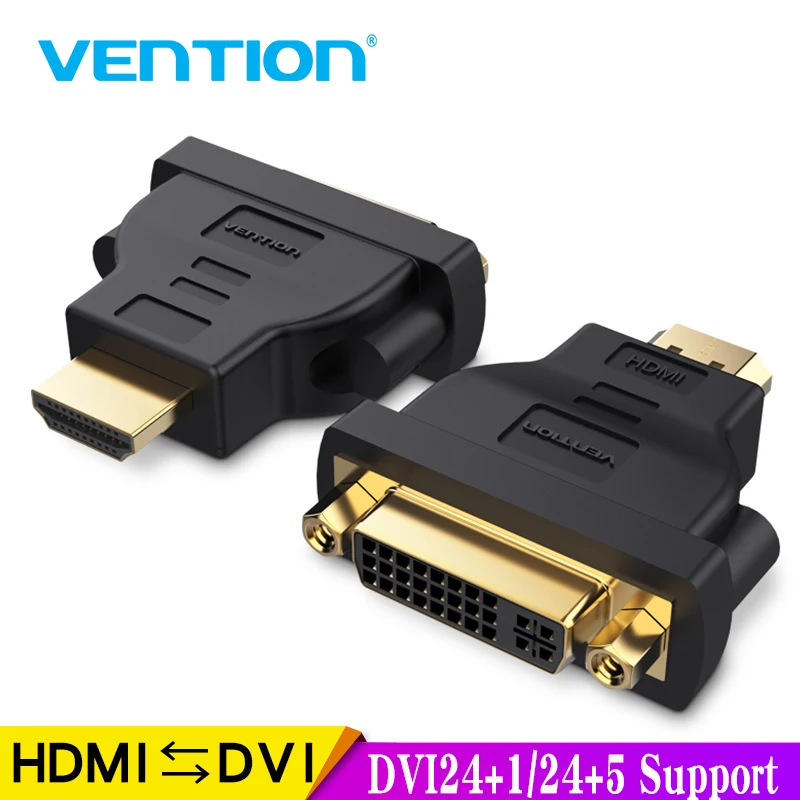 Tanio Przewód przedłużający HDMI Adapter DVI 1080P konwerter